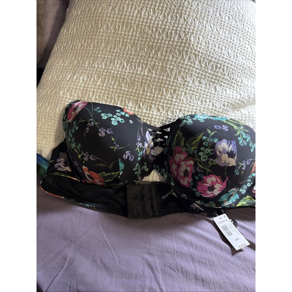 torrid xl plunge push up bra